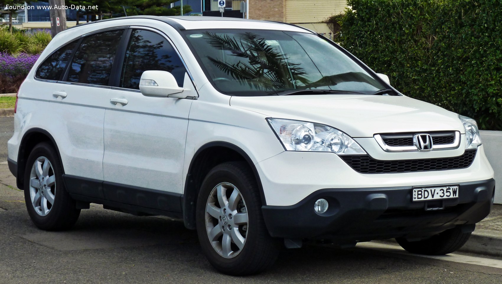 2007 Honda CRV III Dane techniczne, Zużycie paliwa, Wymiary