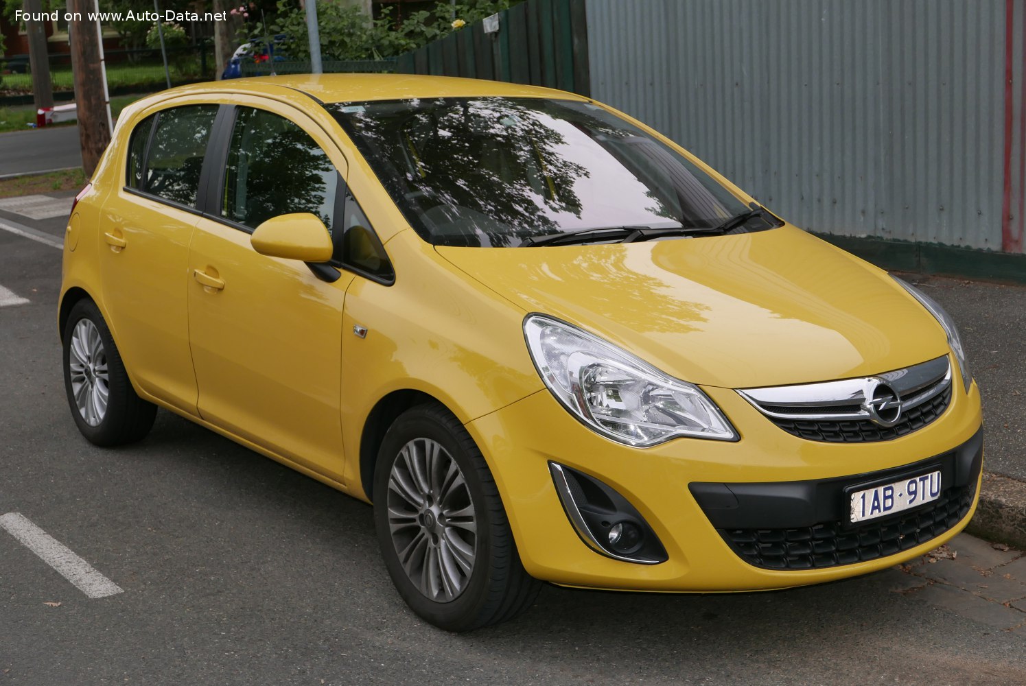 Opel Corsa C technical specifications and fuel consumption