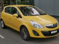 2011 Opel Corsa D (Facelift 2011) 5-door - Технические характеристики, Расход топлива, Габариты