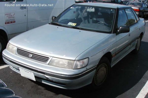 1991 Subaru Legacy I (BC, facelift 1991) - Fotoğraf 1