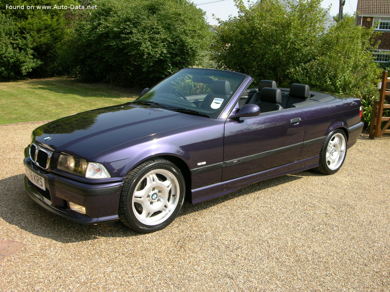 1994 BMW M3 Cabrio (E36) Technische Daten, Verbrauch, Maße