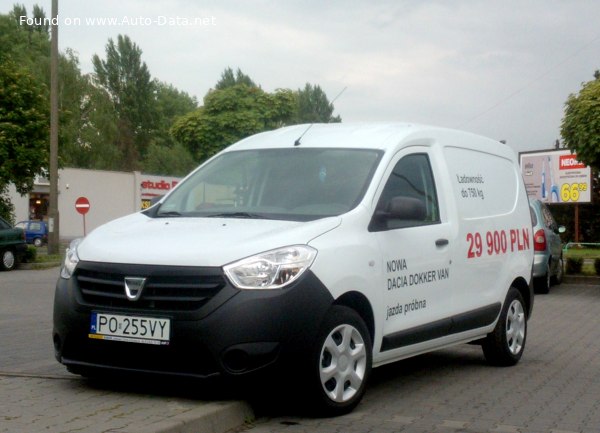 2013 Dacia Dokker Van - Снимка 1