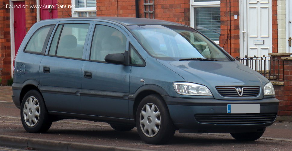 1999 Vauxhall Zafira A - Fotografia 1