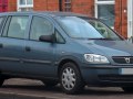 1999 Vauxhall Zafira A - Tekniske data, Forbruk, Dimensjoner