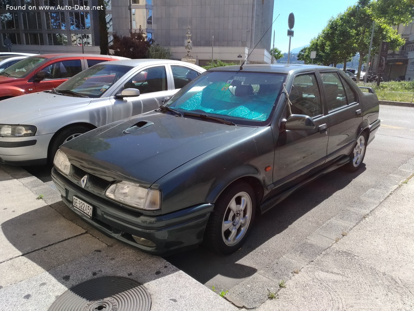 1992 Renault 19 Chamade (L53) (facelift 1992)  i s (90 Hp) | Technical  specs, data, fuel consumption, Dimensions