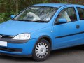 2000 Vauxhall Corsa C - Технические характеристики, Расход топлива, Габариты