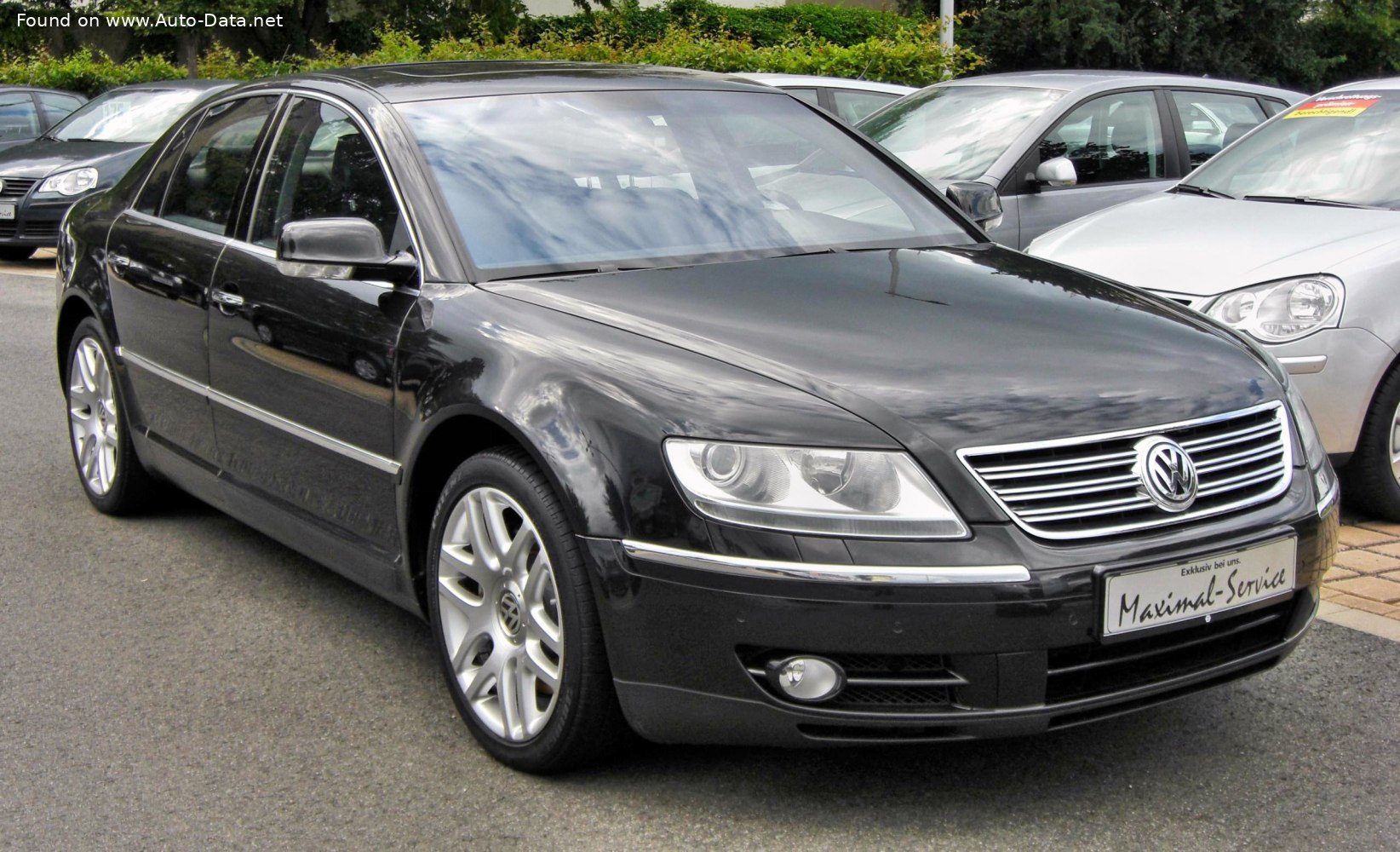 2002 Volkswagen Phaeton 6.0 W12 48V (420 hk) Tekniska