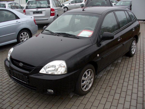 2002 Kia Rio I Hatchback (DC, facelift 2002) 1.3 i (82 KM