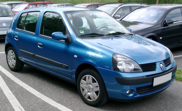 2003 Renault Clio II (Phase III, 2003) 5-door - Фото 1