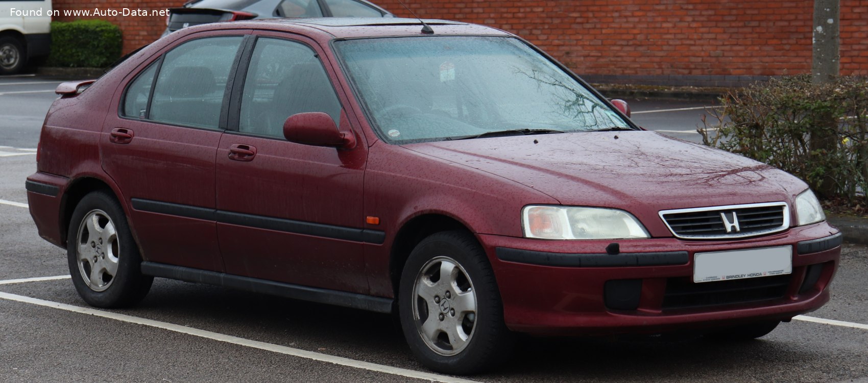 1998 Honda Civic VI Fastback 1.6 16V (116 CV) Scheda