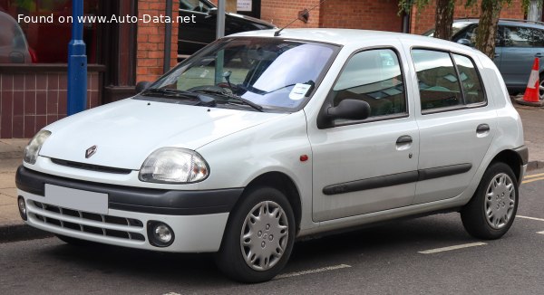 1998 Renault Clio II (Phase I) 5-door - Fotoğraf 1