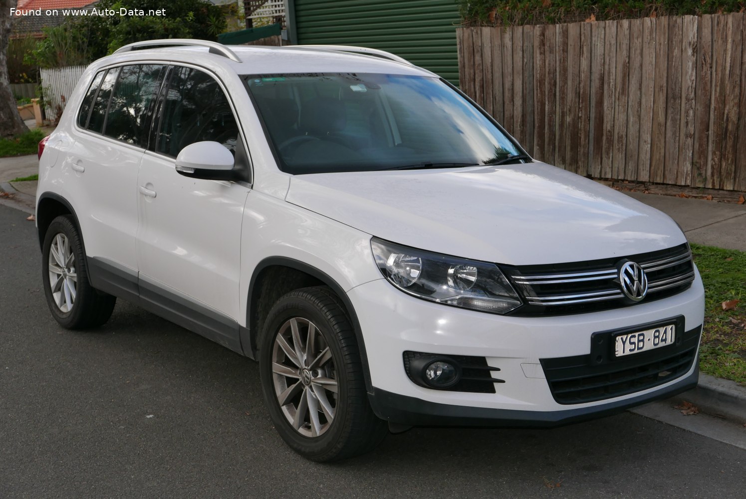 2011 Volkswagen Tiguan (facelift 2011) Технически