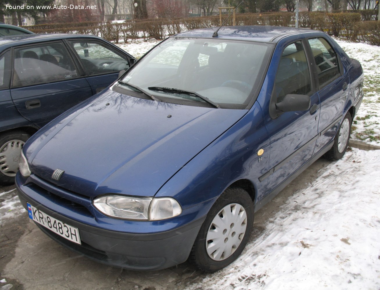 1996 Fiat Siena (178) 1.4 i EL (71 CV) Ficha técnica y