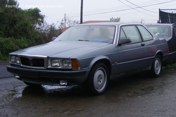 1986 Maserati 228 - Fotoğraf 1