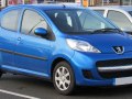 2009 Peugeot 107 (Phase II, 2008) 5-door - Ficha técnica, Consumo, Medidas