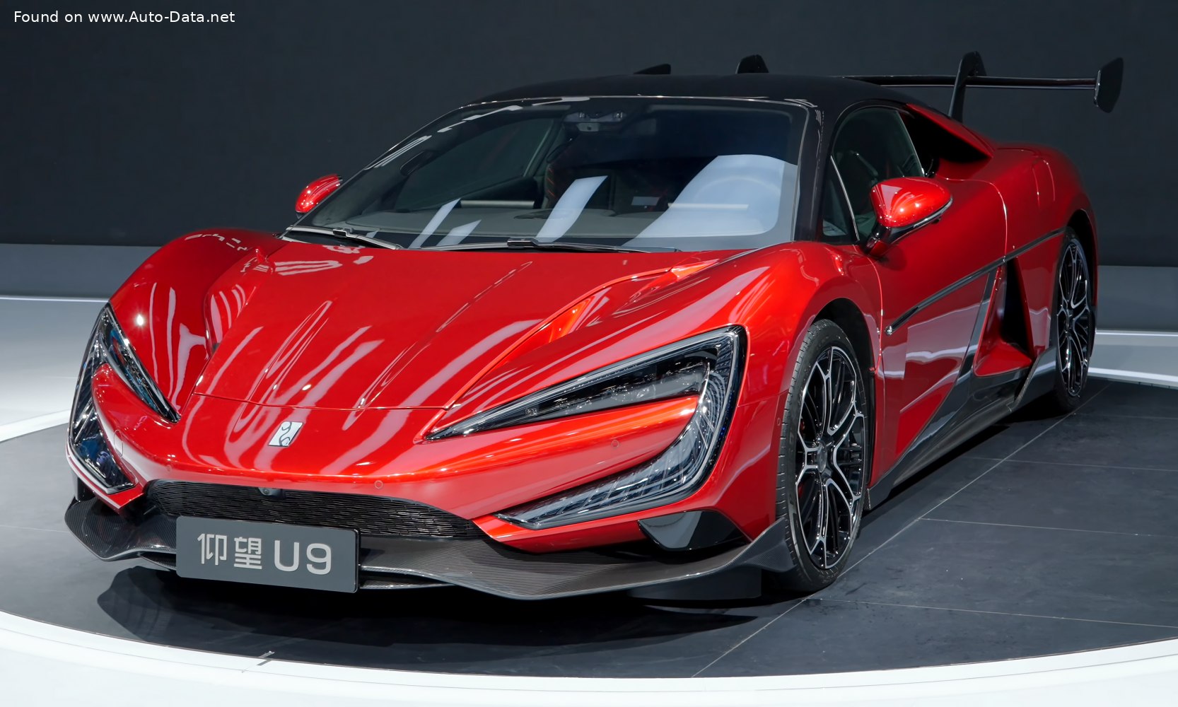2024 Yangwang U9 80 kWh (1306 Hp) 4WD Electric Technical specs, data