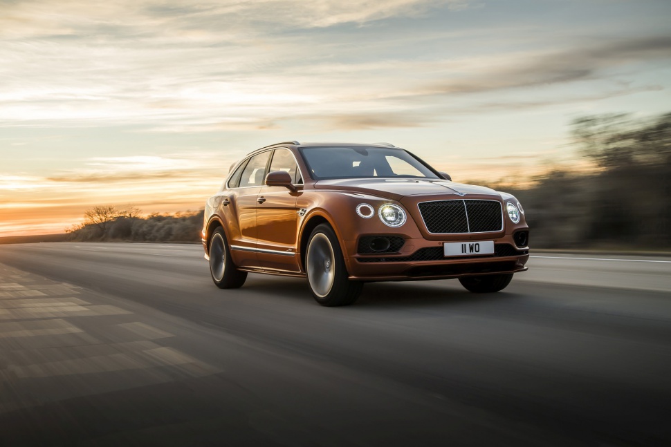 Bentley Bentayga Speed преден профил