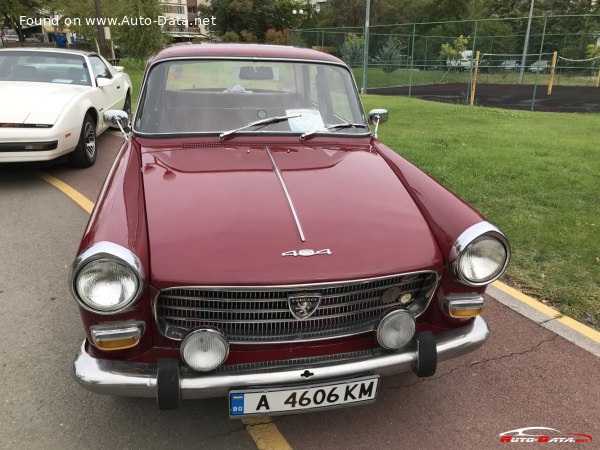 1960 Peugeot 404 Berline - Fotografie 1