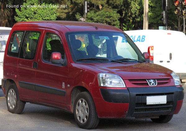 2002 Peugeot Partner I (Phase II, 2002) - Photo 1