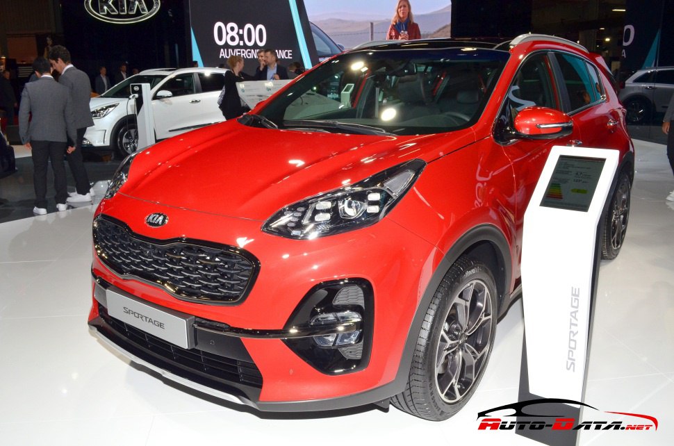 Масивната KIA Sportage  с нови опции за конфигурации за 2020 година