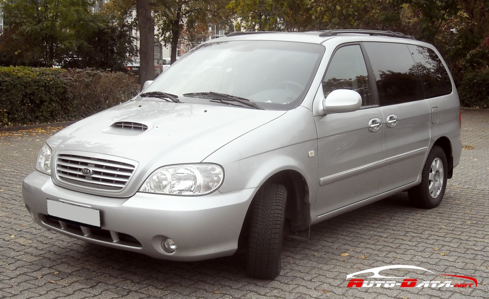 2001 Kia Carnival I (UP/GQ, facelift 2001) - Fotografia 1