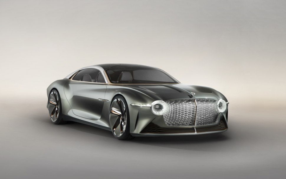 Bentley EXP 100 GT - концептуален дизайн, полупрофил