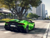 Lamborghini continues its revolution with  Huracan Evo Spyder convertable