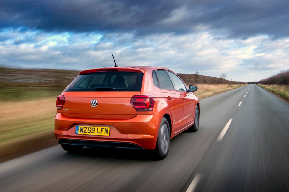 2020 VW Polo Match - rear, on road