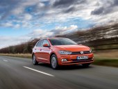 2020VW Polo Match - Преден полупрофил, на пътя