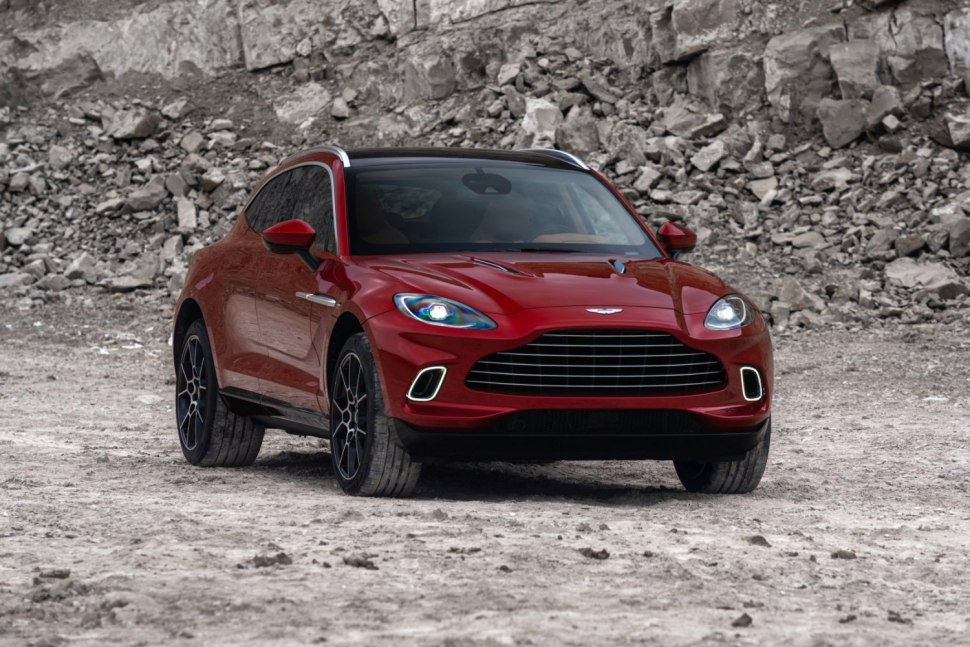 The unique Aston Martin SUV may come with an enhanced version