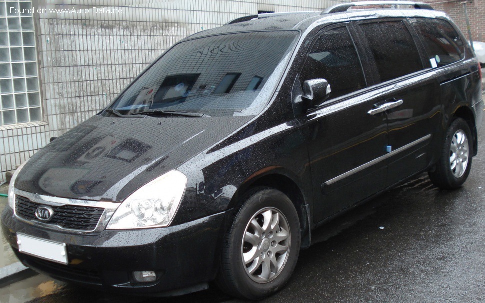 2010 Kia Grand Carnival II (facelift 2010) - Fotografie 1