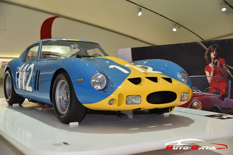 Ferrari 250  GTO from  1962 at Ferrari's museum in Modena