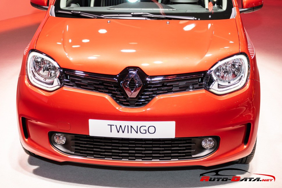 Renault Twingo III 2019 предницата отблизо