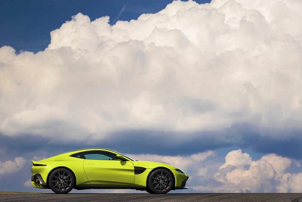 new Aston Martin V8 Vantage sports car