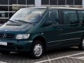 1996 Mercedes-Benz Vito (W638) - Технические характеристики, Расход топлива, Габариты