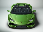 Lamborghini continues its revolution with  Huracan Evo Spyder convertable