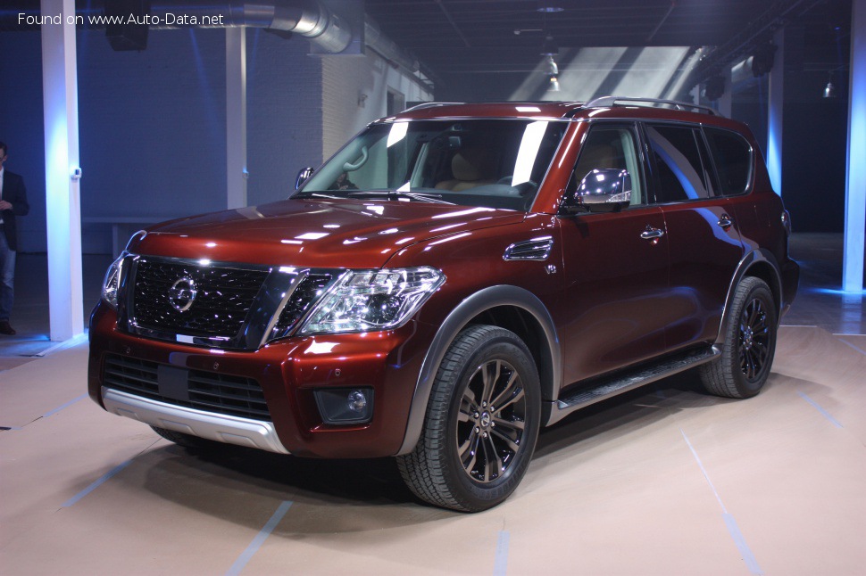 2017 Nissan Armada II (Y62) - Fotografie 1