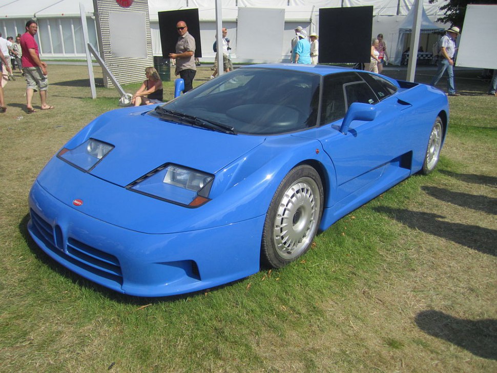 Bugatti EB 110 datos