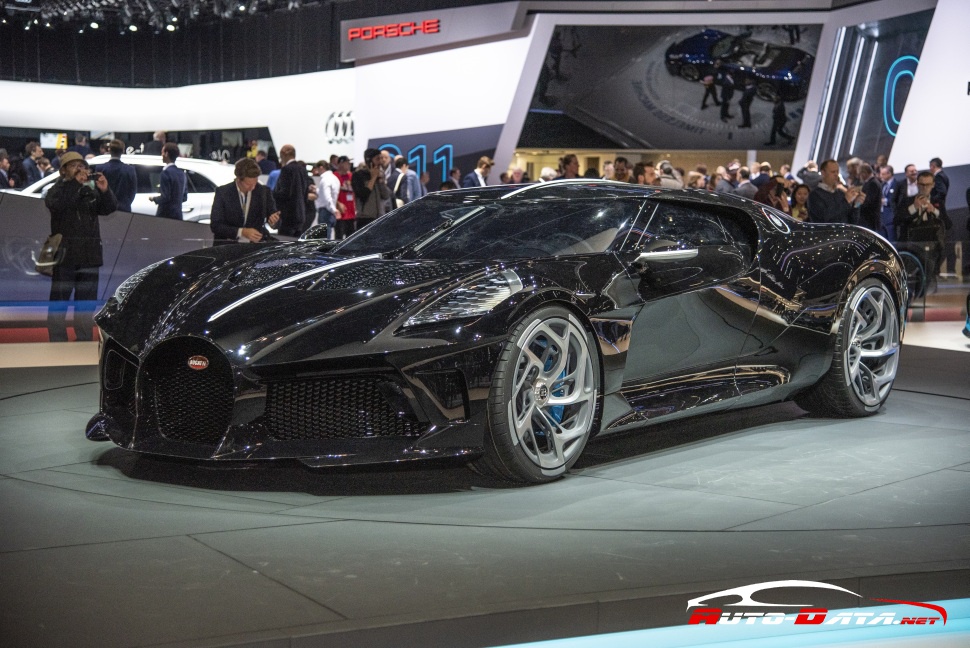 Bugatti Le Voiture Noire side left profile