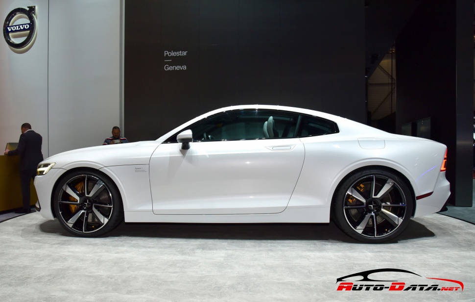 Polestar 1 white - profile