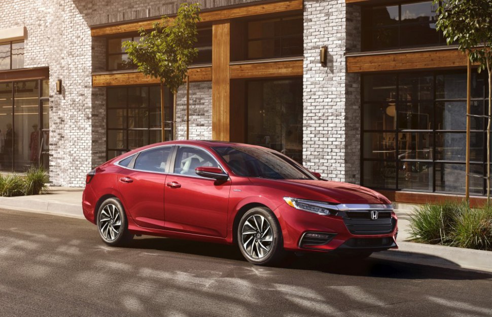 2021 Honda Insight - red, front semi profile, parked