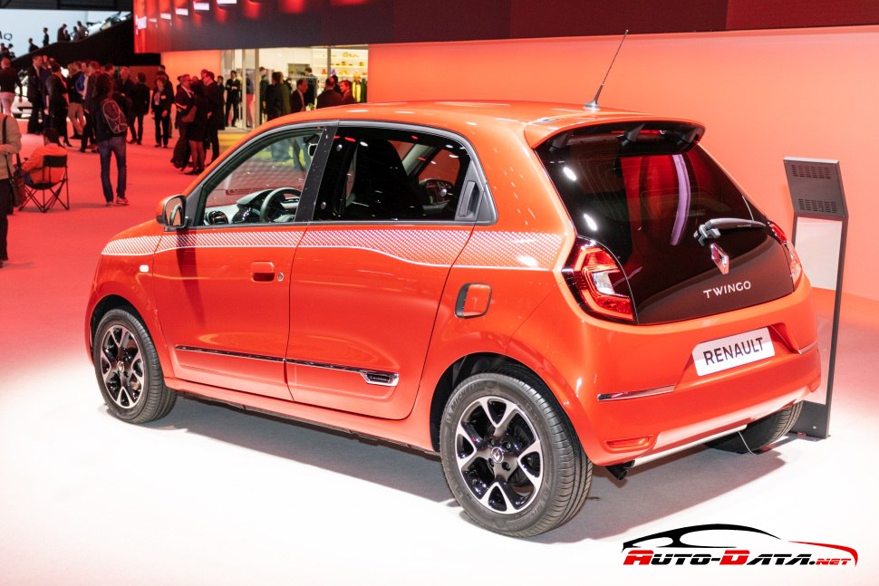 Renault Twingo III 2019 back profile