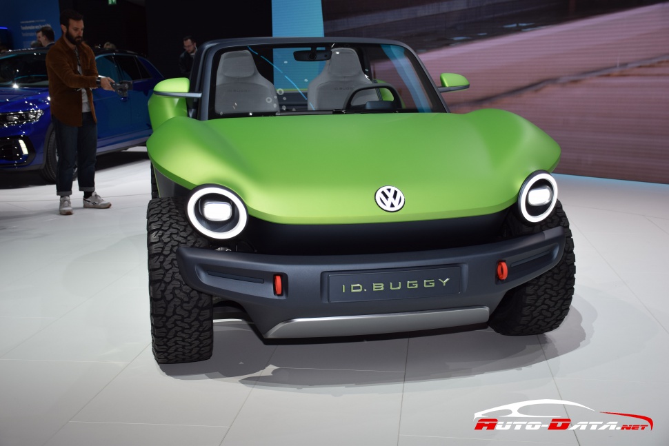 Volkswagen's I D. Buggy concept at SwissGims 2019