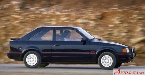 Ford Escort IV (GAF,AWF,ABFT) 1.4 (73 Hp) - Teknik özellikler, Yakıt tüketimi, Boyutlar