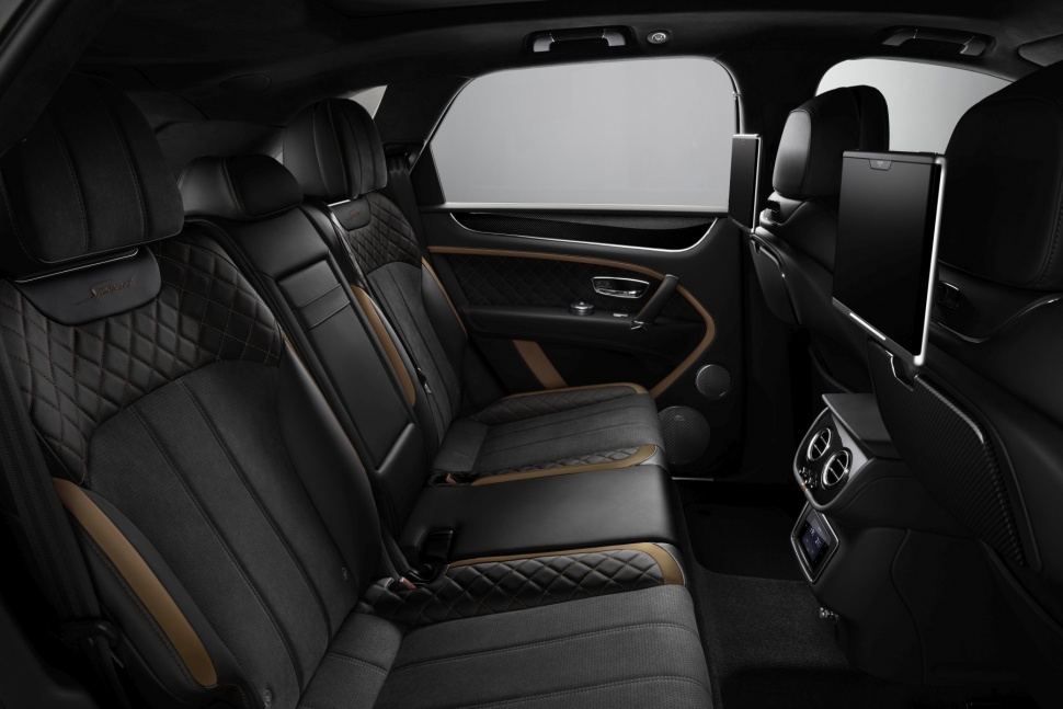 Bentley Bentayga Speed RSE interior