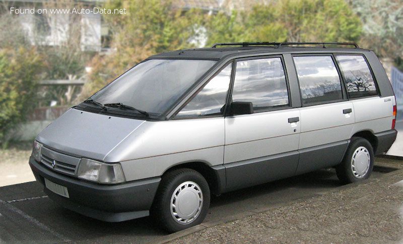 1988 Renault Espace I (J11/13, Phase II 1988) - Fotoğraf 1