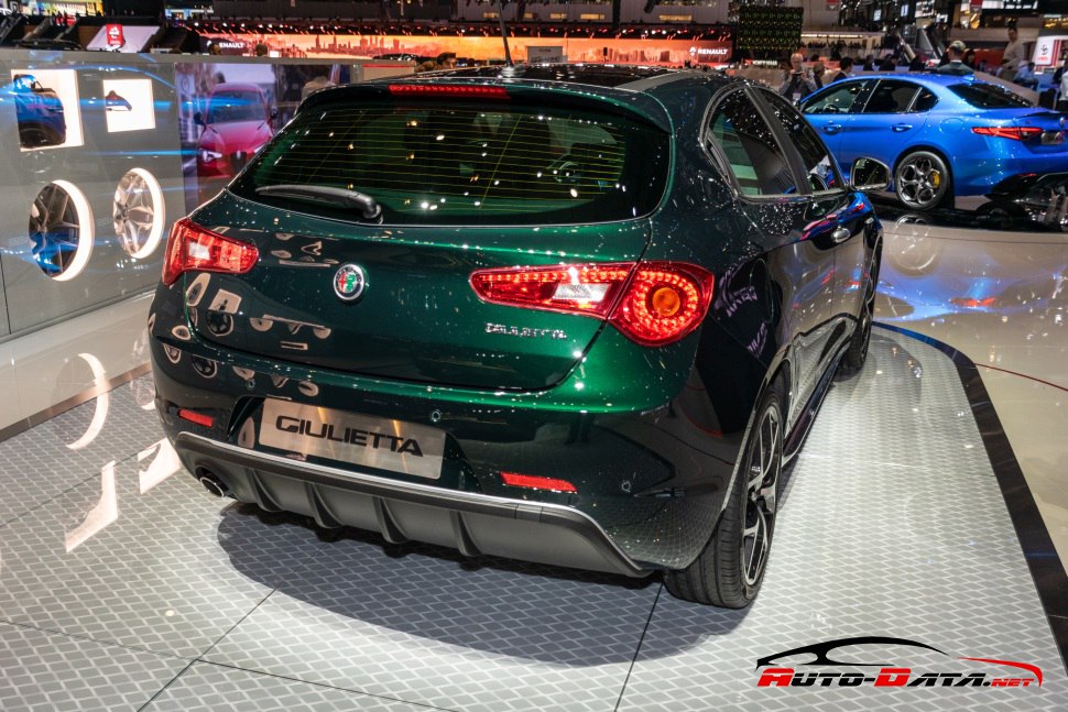 Alfa Romeo Giulietta 2019 rear profile