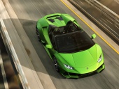 Lamborghini continues its revolution with  Huracan Evo Spyder convertable