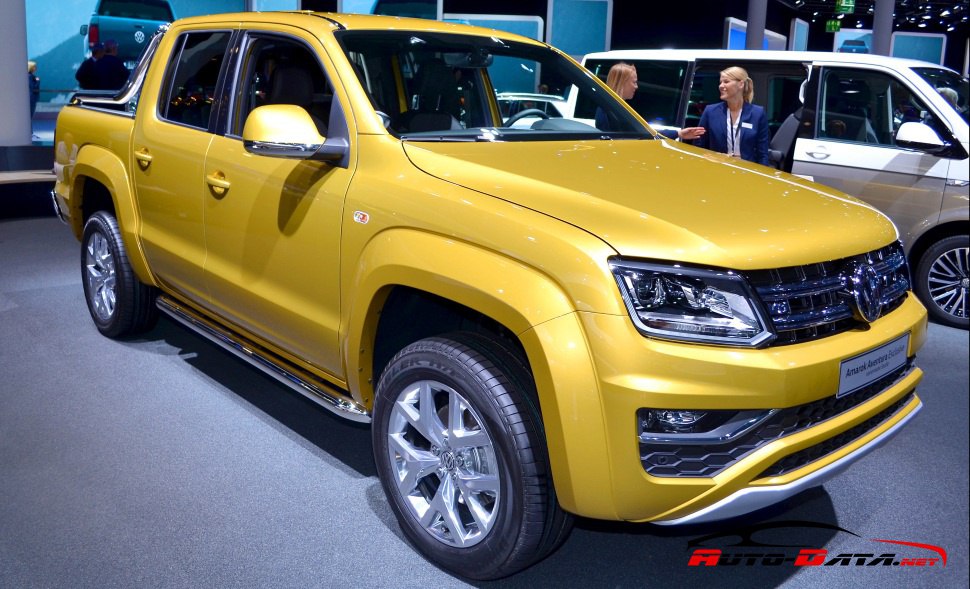 The 2016 facelift of VW Amarok Double cab