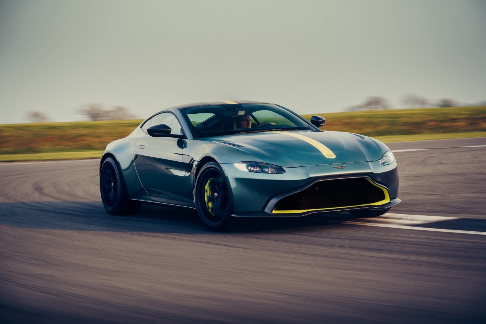 Aston Martin Vantage AMR 2019 left front profile